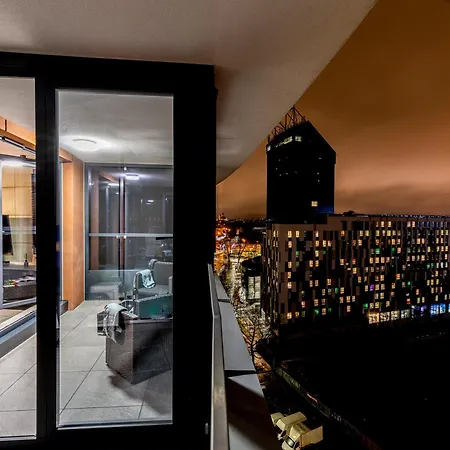Wislane Tarasy - Unique 4you - 10 Pietro Z Pieknym Widokiem Na Centrum Krakowa Apartament *