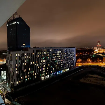 Wislane Tarasy - Unique 4you - 10 Pietro Z Pieknym Widokiem Na Centrum Krakowa *