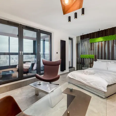 Wislane Tarasy - Unique 4you - 10 Pietro Z Pieknym Widokiem Na Centrum Krakowa Apartmán Krakov