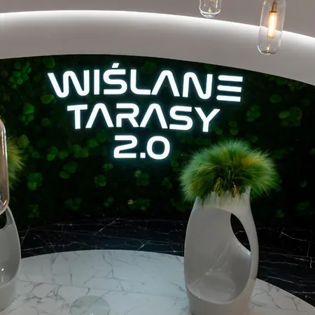 Wislane Tarasy - Unique 4you - 10 Pietro Z Pieknym Widokiem Na Centrum Krakowa 公寓 克拉科夫